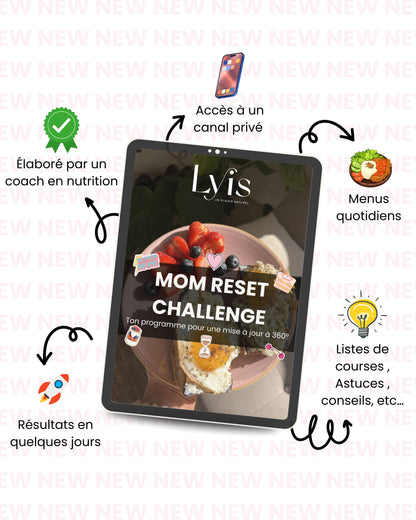 Programme « MOM RESET CHALLENGE » 🔄