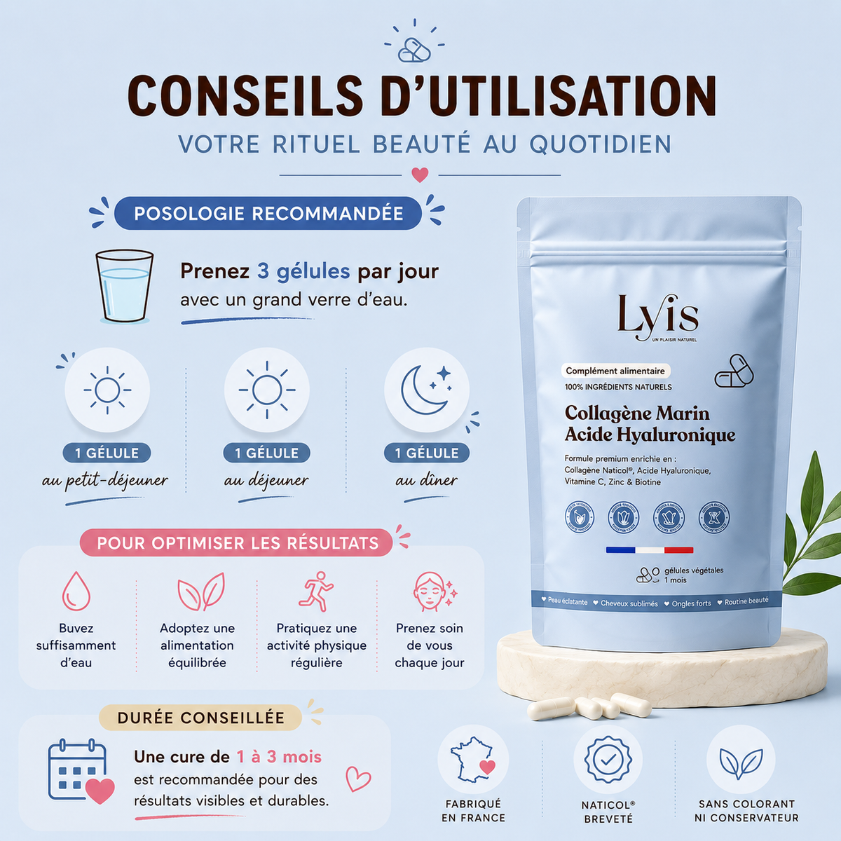 Collagène Marin Acide Hyaluronique