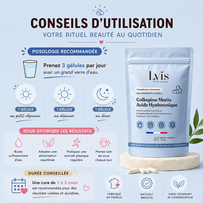 Collagène Marin Acide Hyaluronique