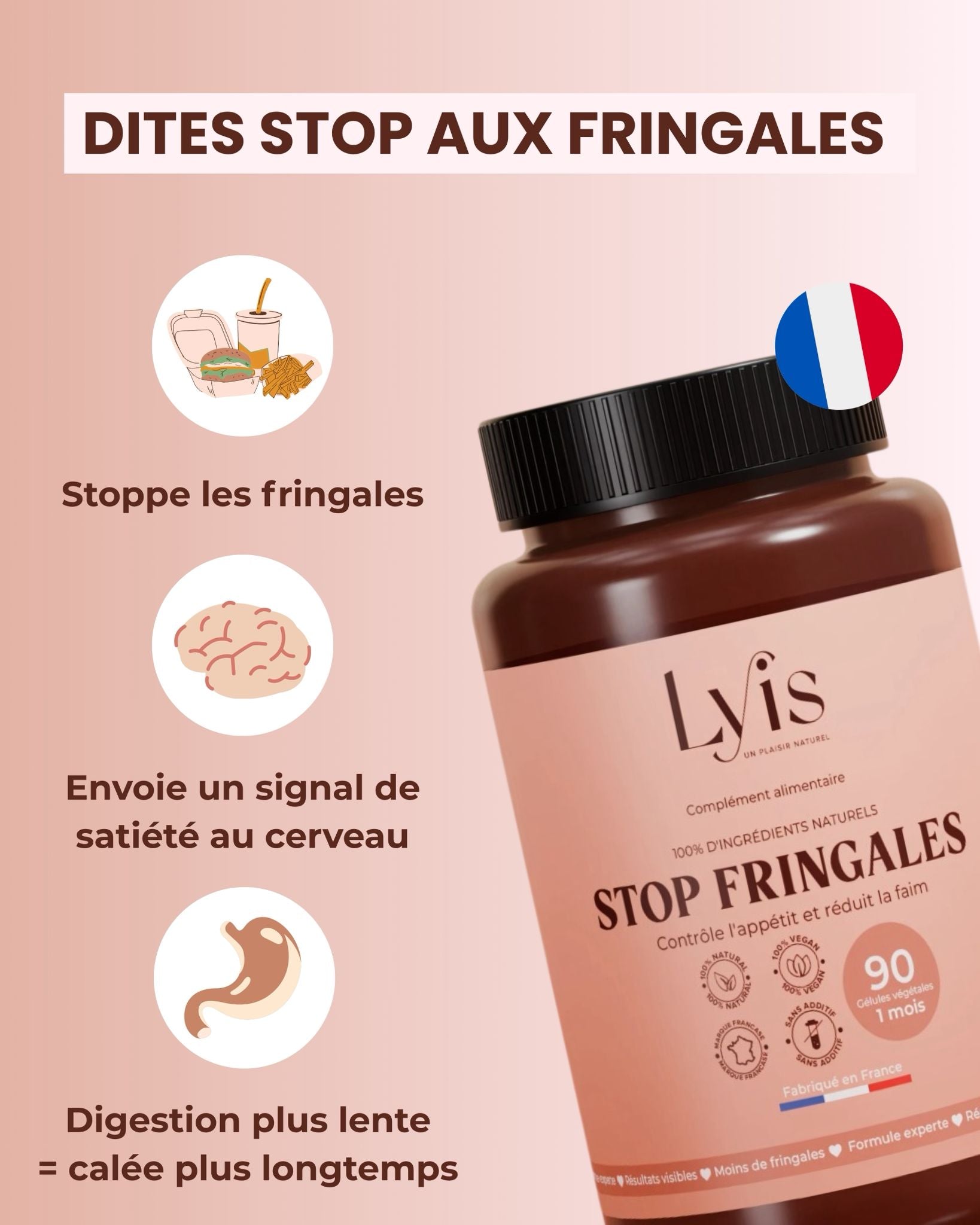 Stop Fringales - Coupe Faim  LYIS Paris